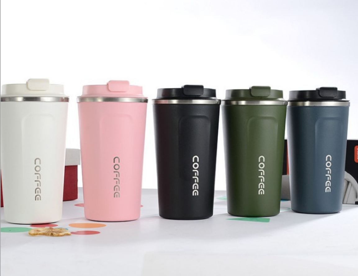 14OZ Stainless Steel Tumbler w/ Silicon Flip Lid 2