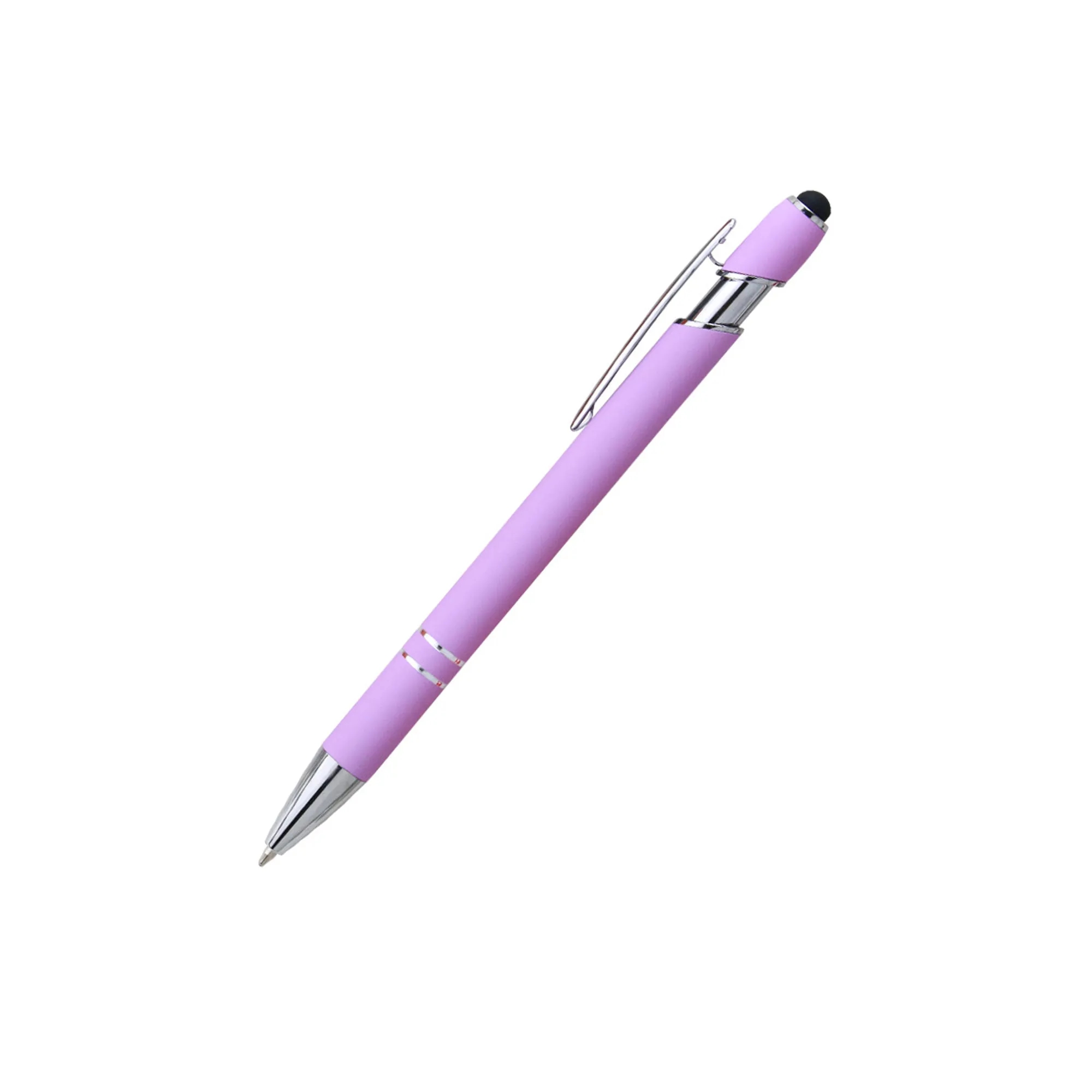 Soft Touch Click Metal Ballpoint Pen 13