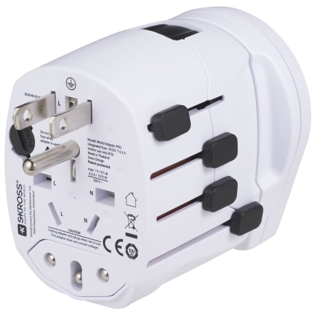 SKROSS World Travel Adapter PRO World & USB 307