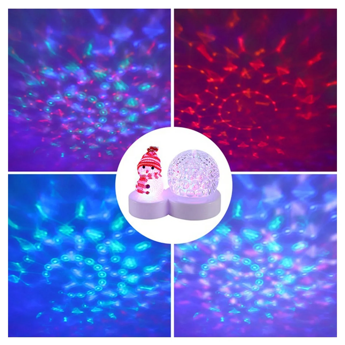 RGB Crystal Pineapple Night Light 4