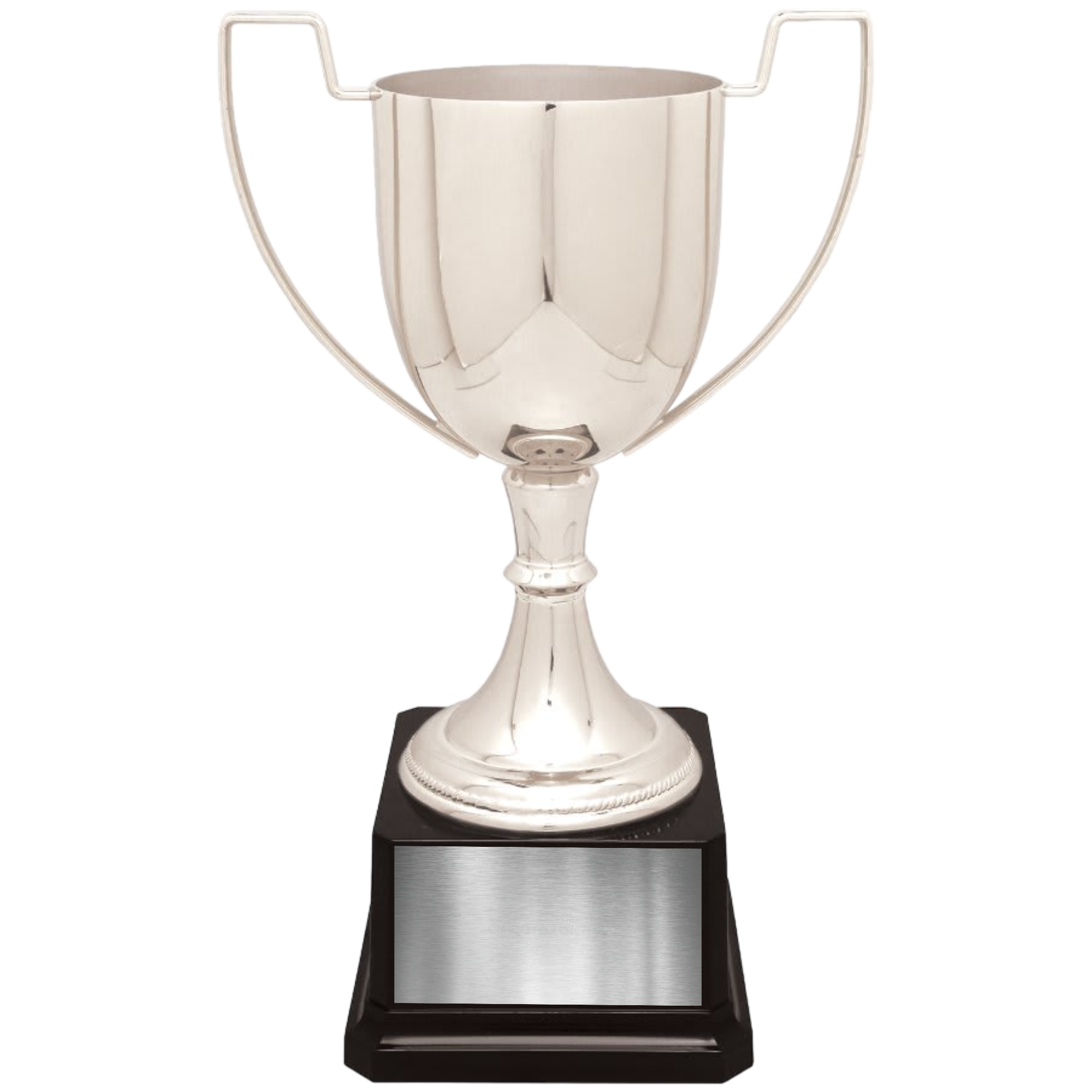 10 1/2" Completed Zinc Cup Trophy on Plastic Base 1