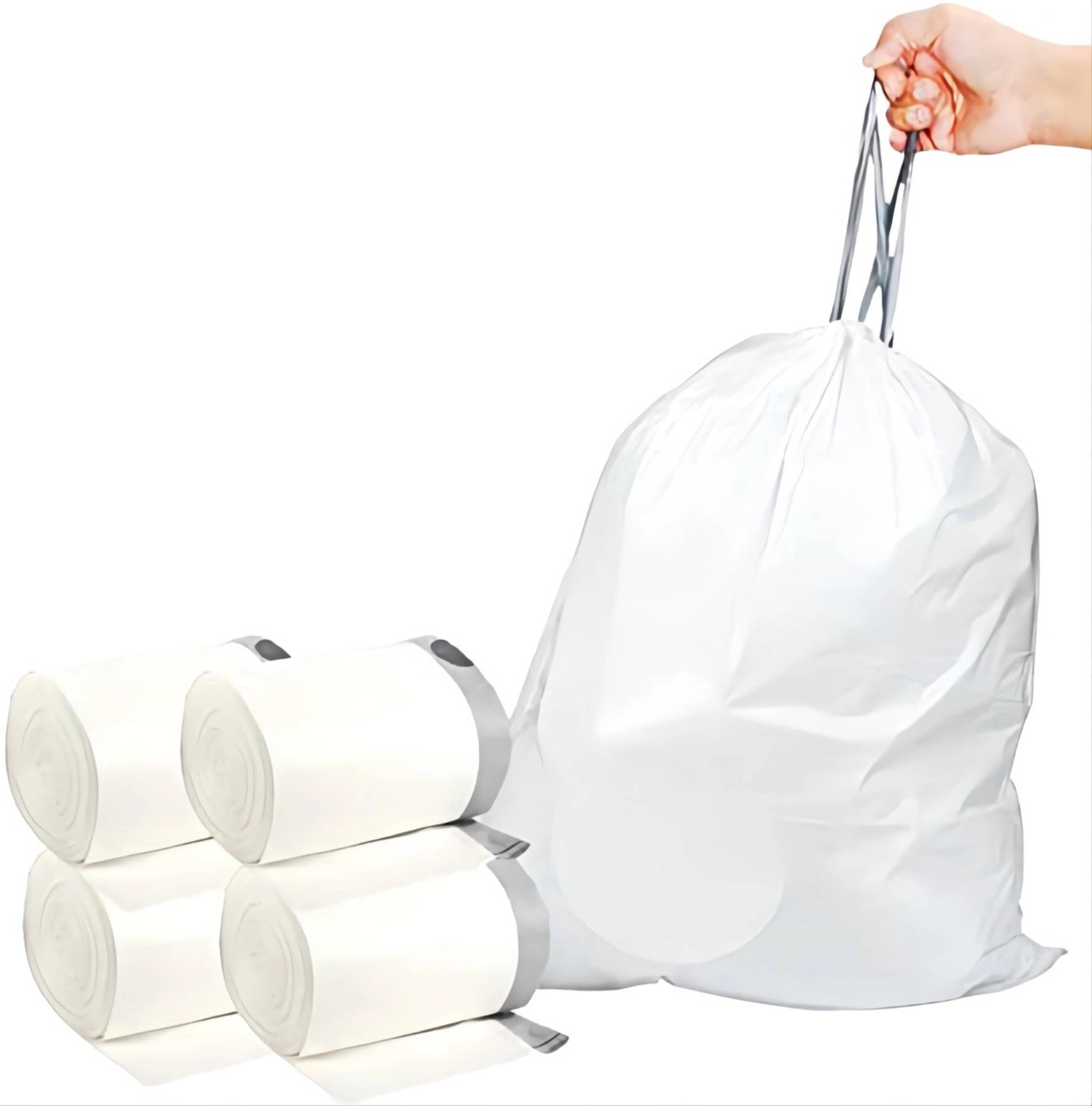 Drawstring garbage Bags 3