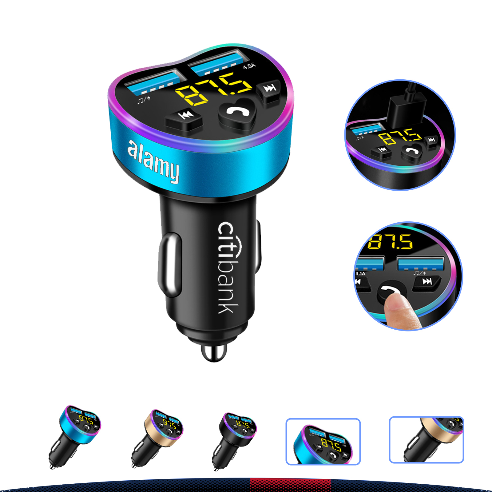 Oven Bluetooth Car Charger 3