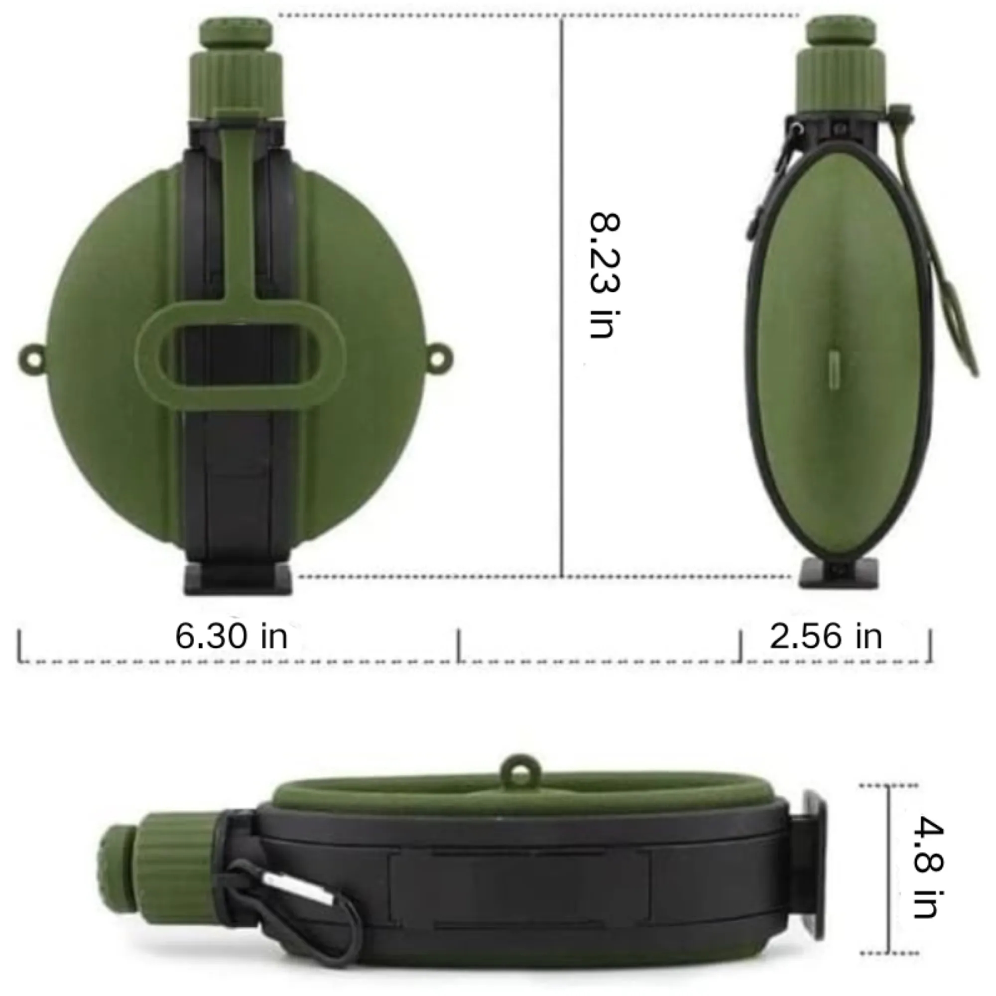 Outdoor Portable Foldable Kettle With Compass 5