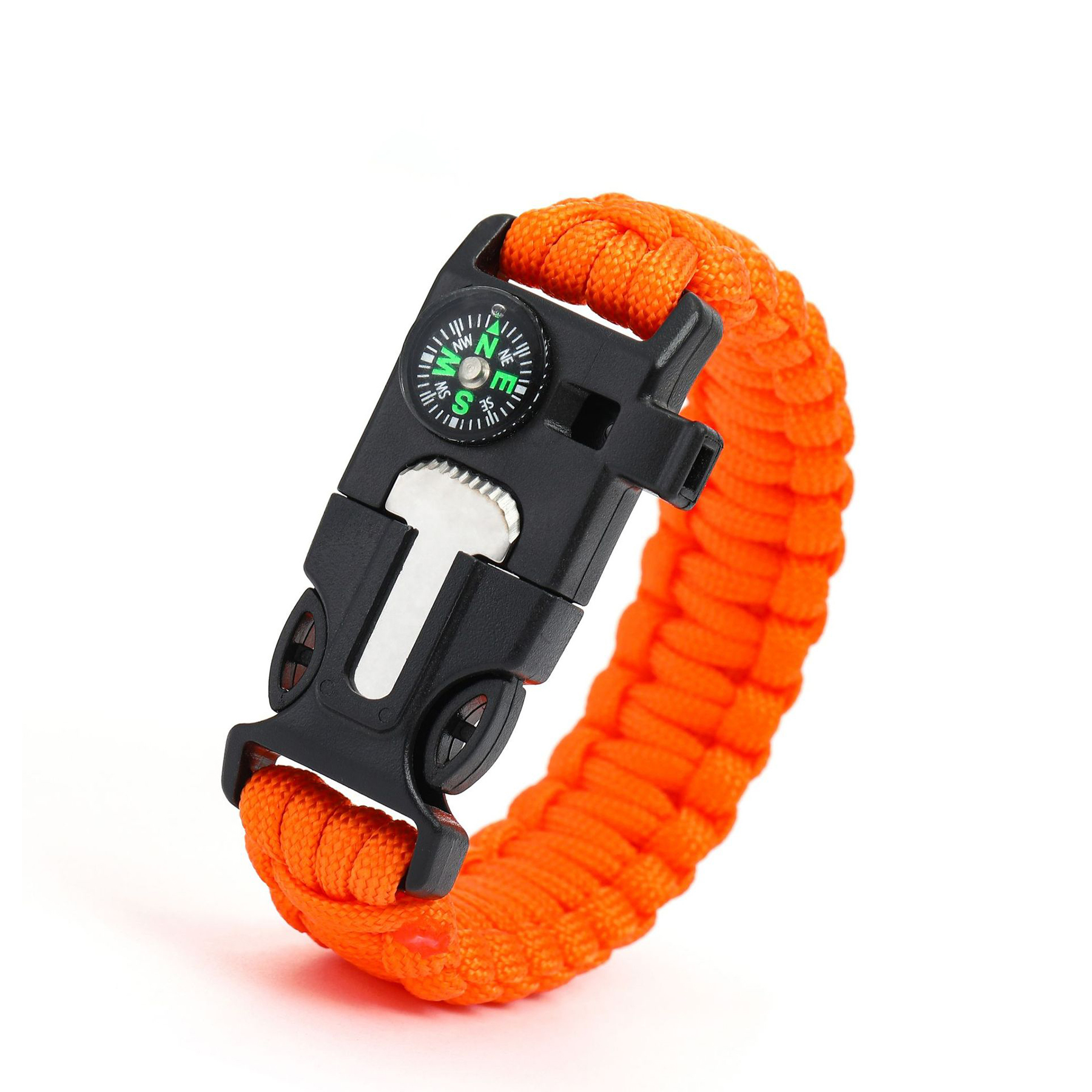 Hiking Bracelet With Fire Starter 13