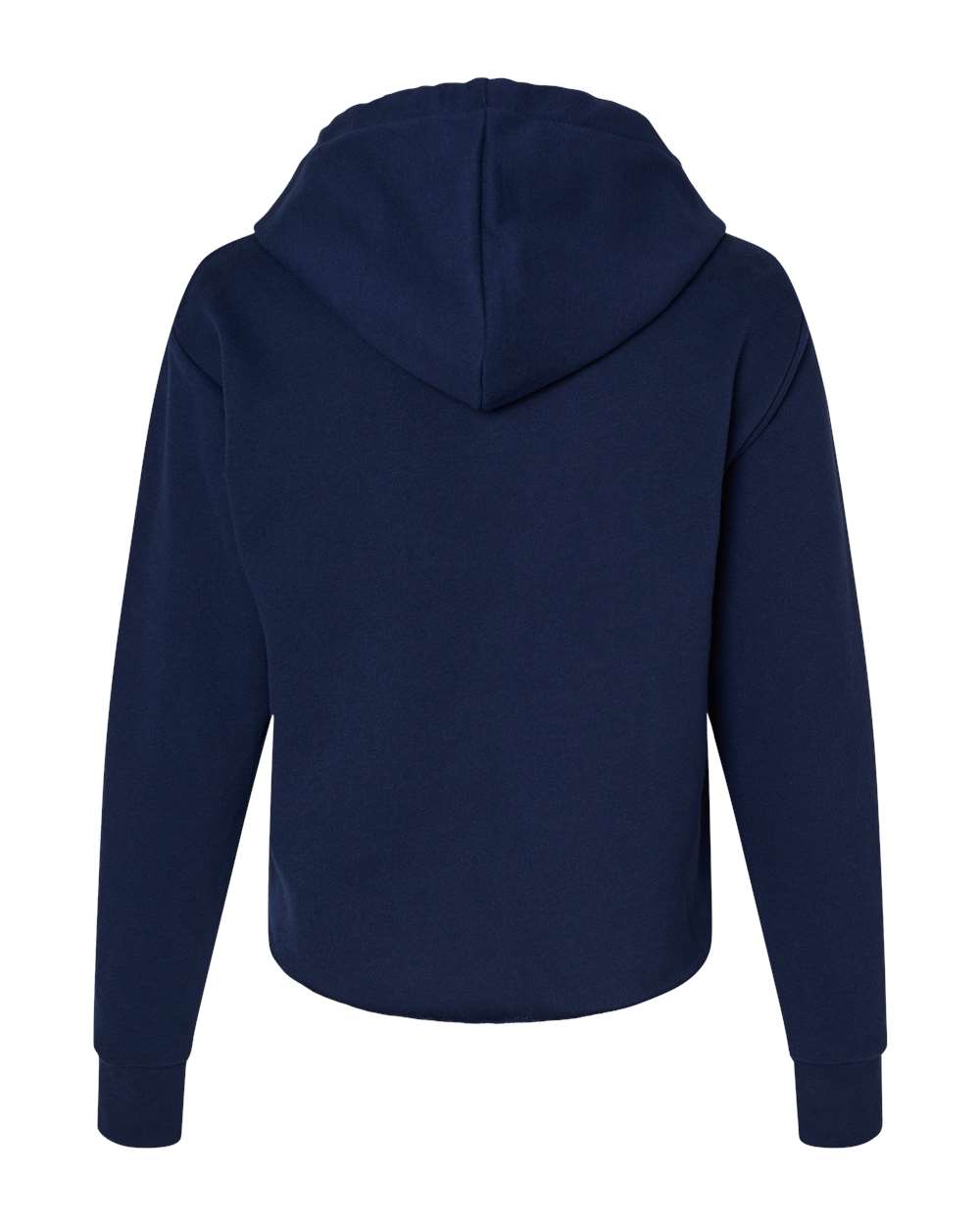 Women's Laguna Sueded Raw Edge Crop Hoodie Sweatshirt - 9384 44
