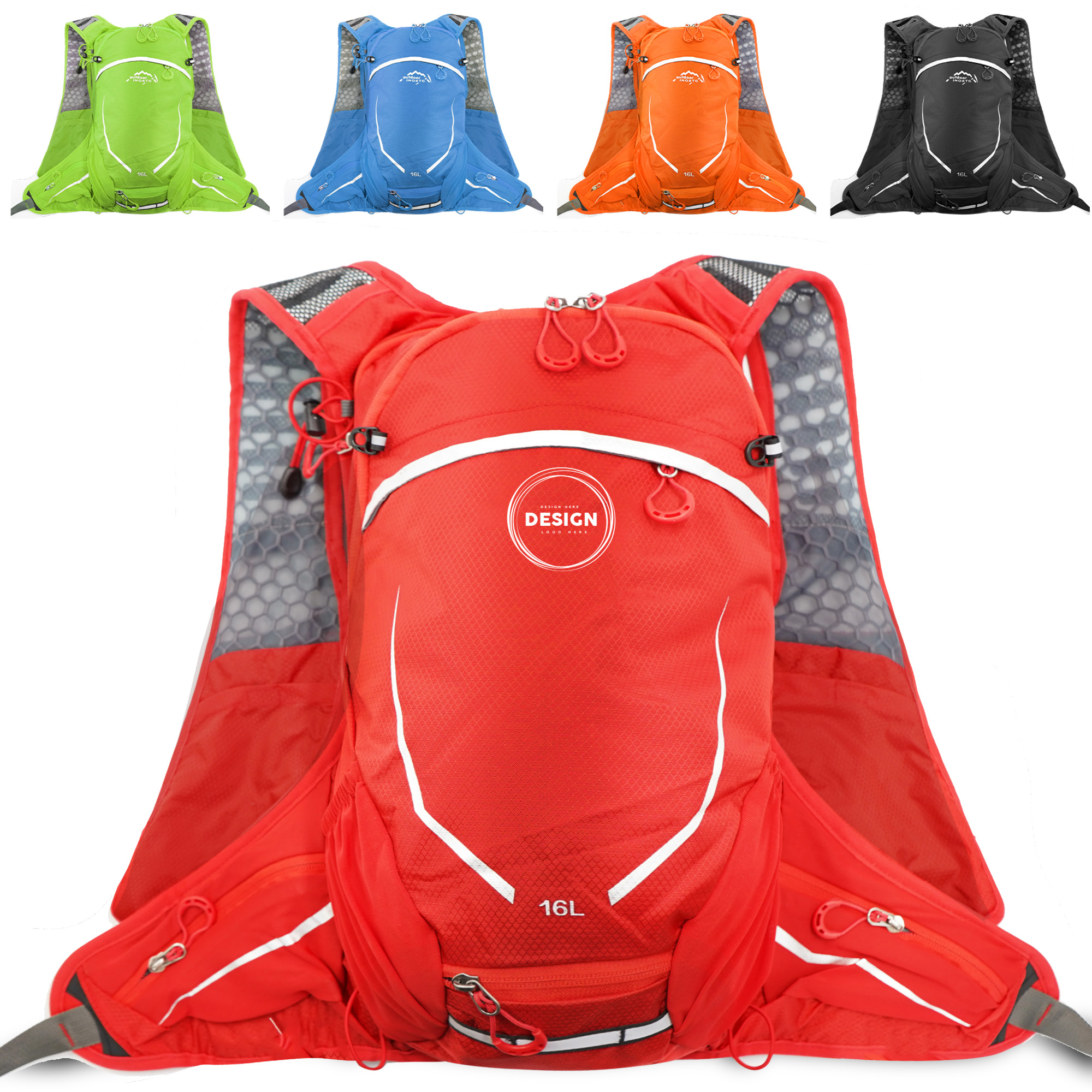 MOQ 50 Sports Hydration Backpack for Running and Hiking 3