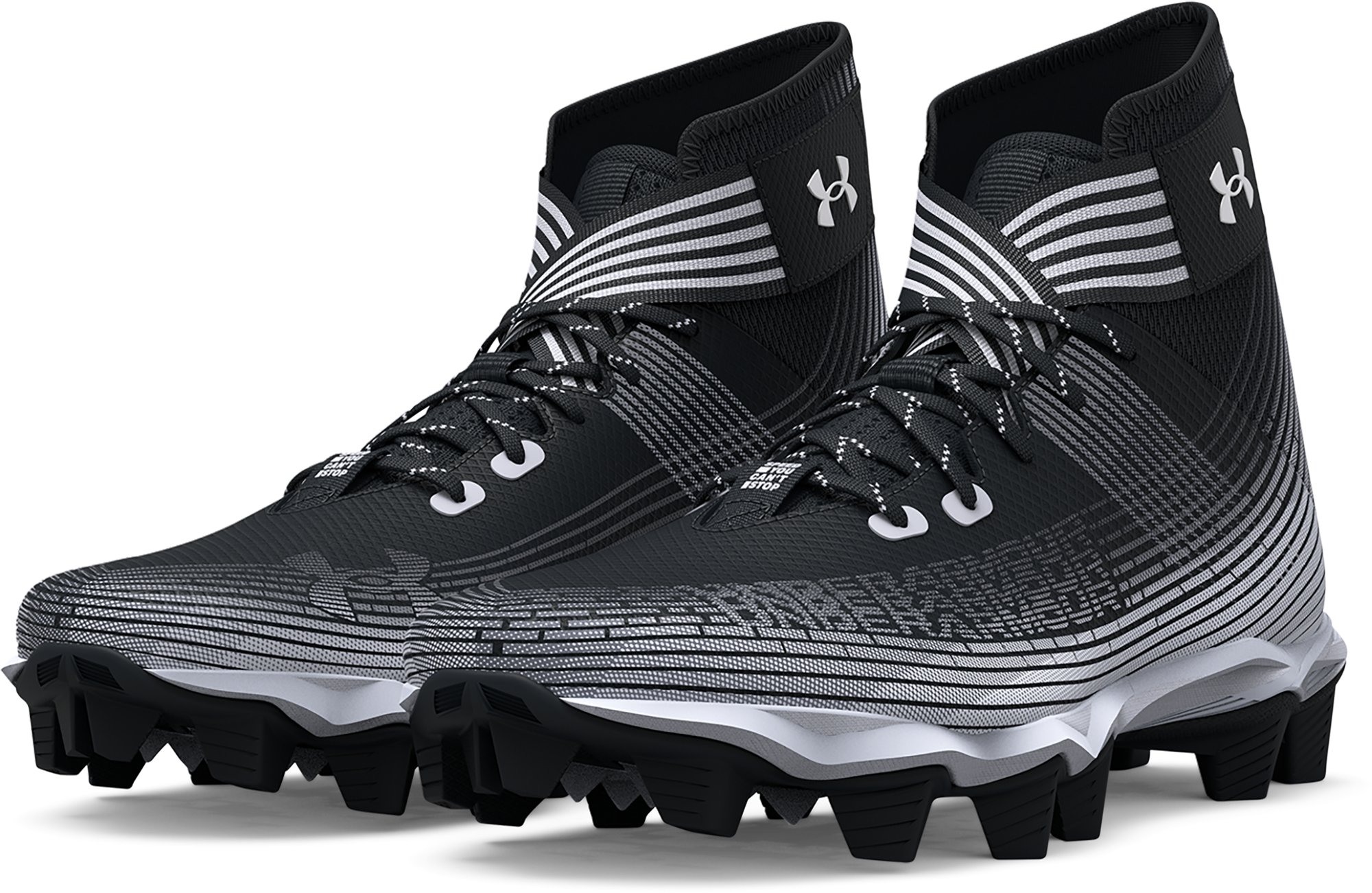 UA Highlight Franchise Jr. Boys' Football Cleats 4