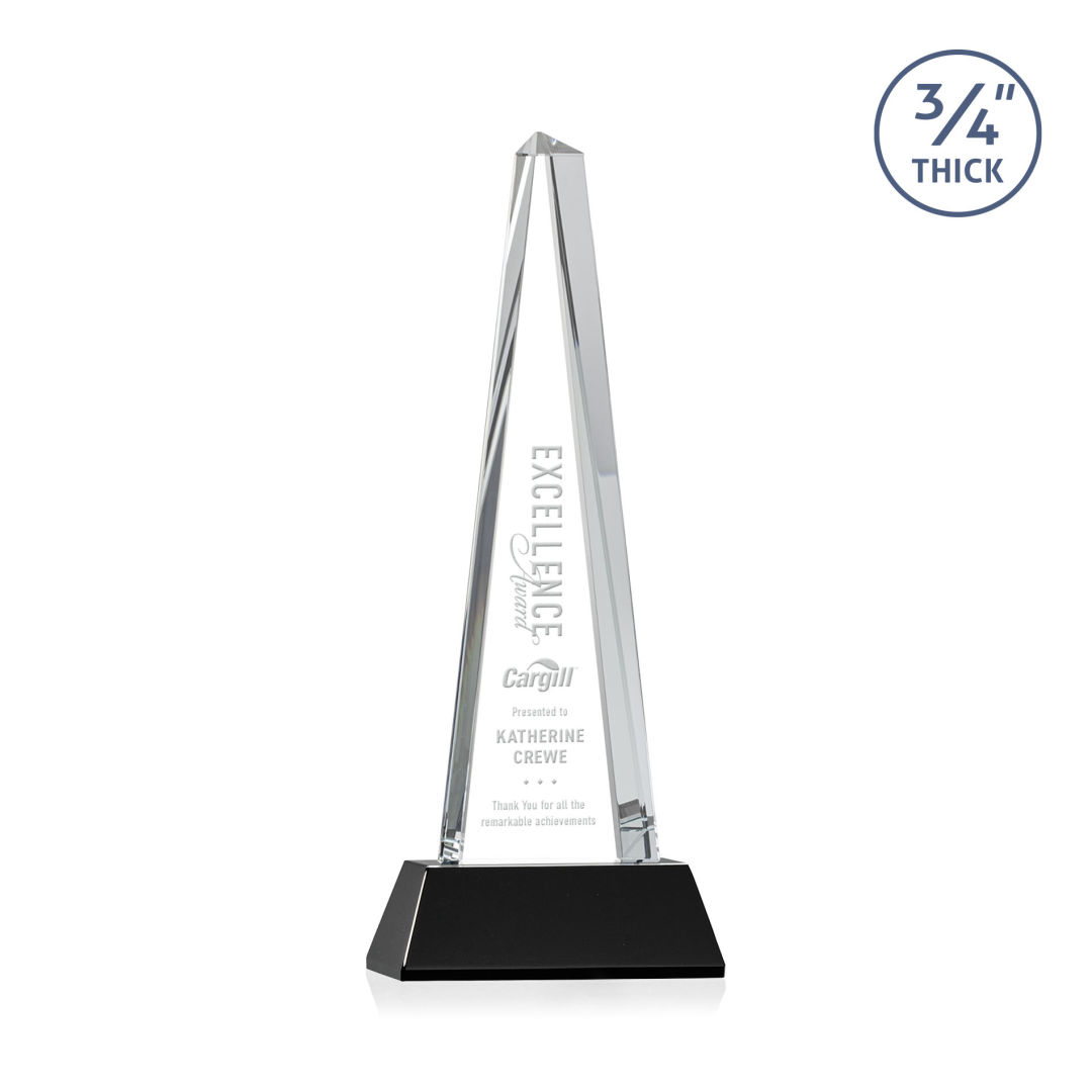 Majestic Tower Award on Newhaven Base - Black 8