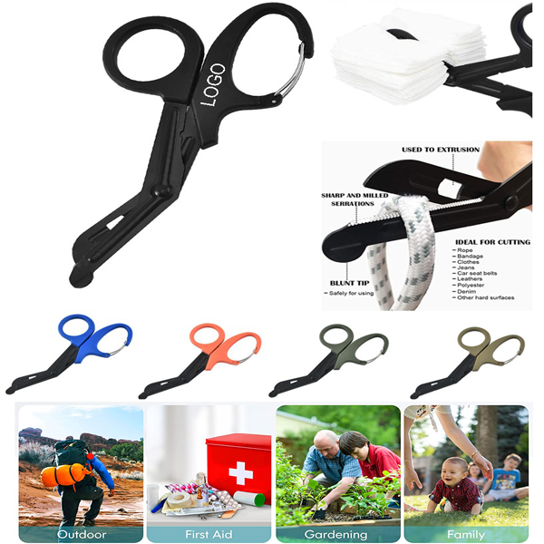 EMT Trauma Shears W Carabiner 1