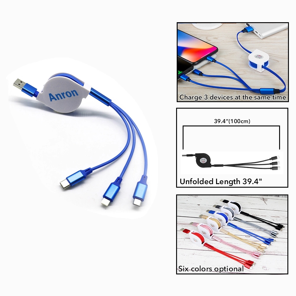 3 in 1 USB Charging Cable 1
