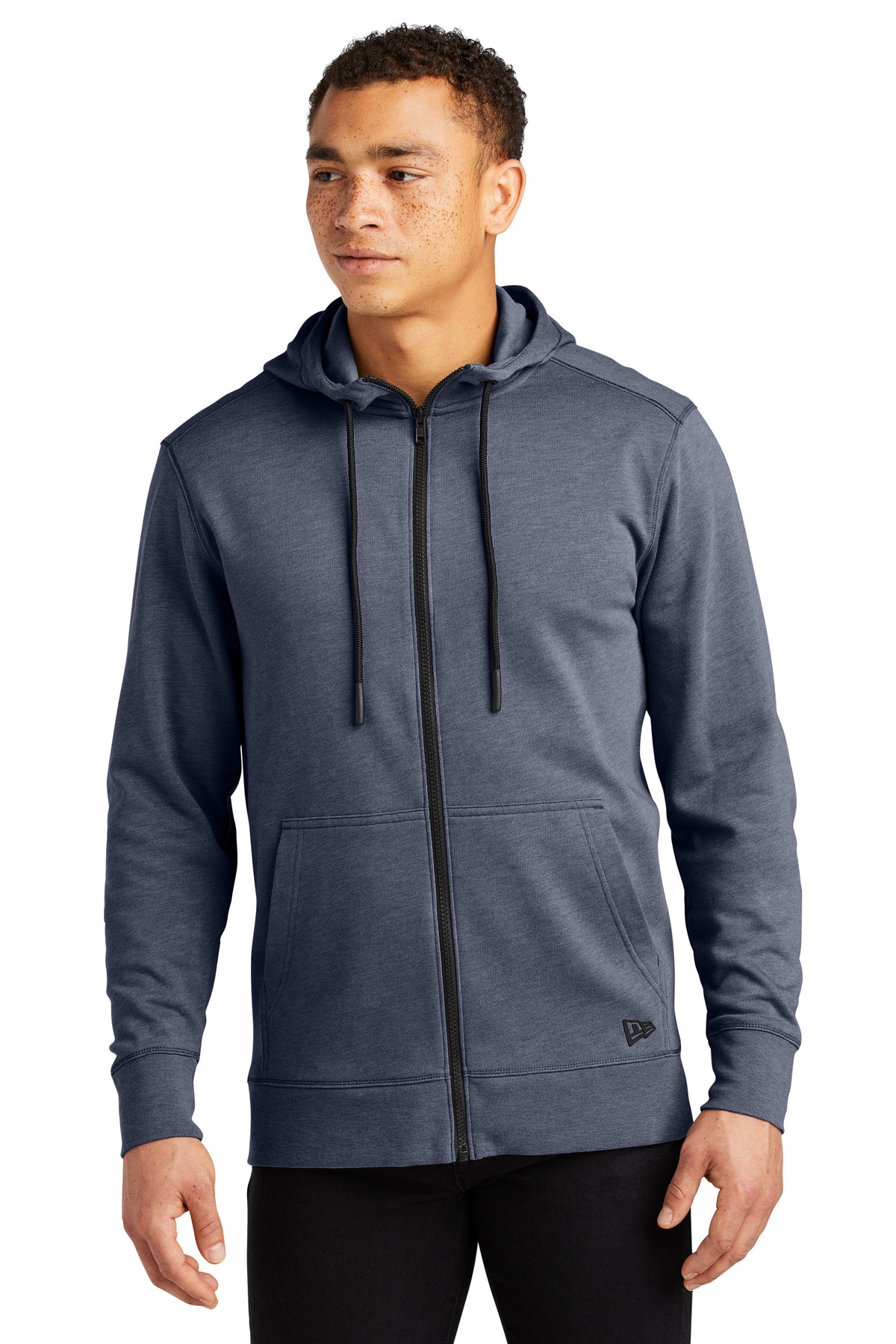 New Era Tri-Blend Fleece Full-Zip Hoodie NEA511 41