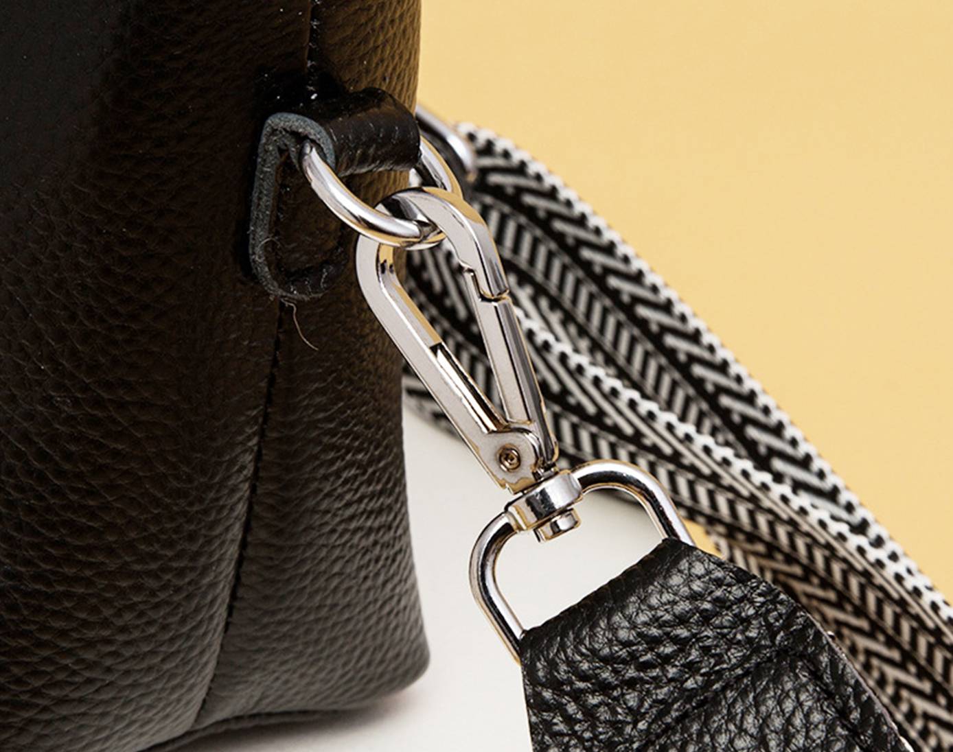 Genuine Leather Messenger Crossbody Bag 5