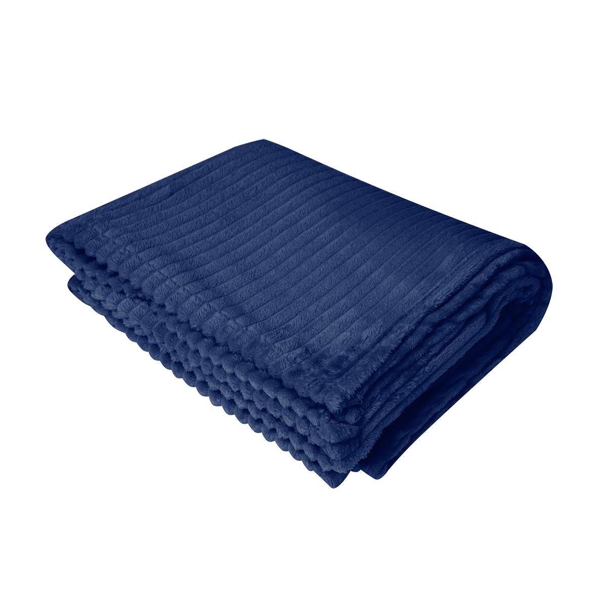 Raleigh Recycled Ribbed Flannel Blanket 8
