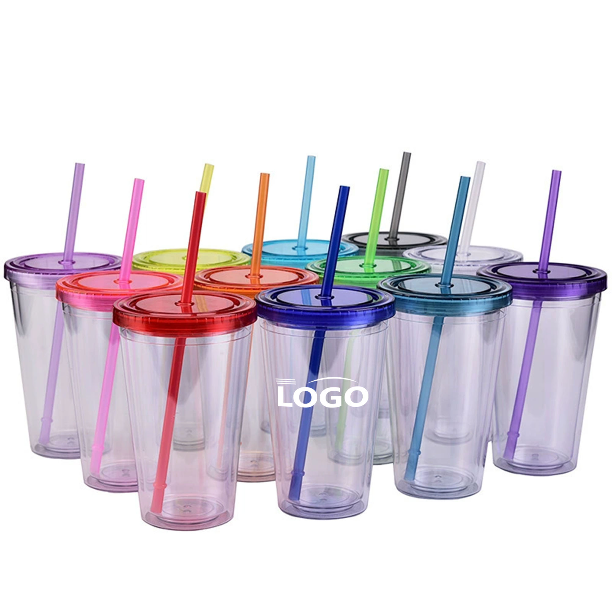 16oz Double-Wall Plastic Tumbler 3
