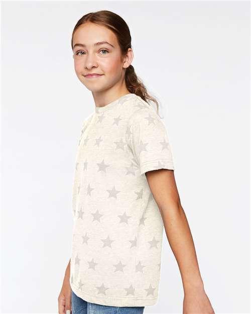 Youth Star Print Tee - 2229 31