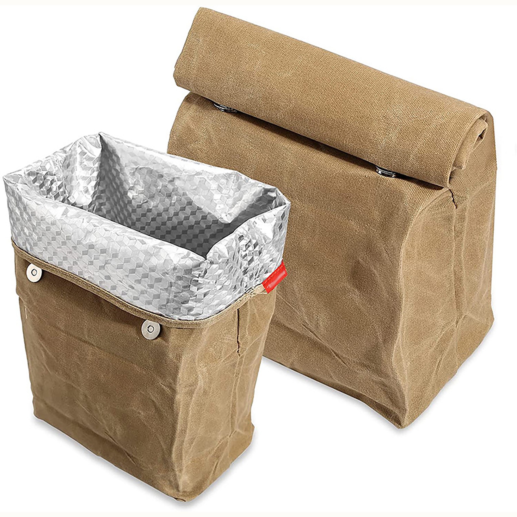Waxed Canvas Lunch Bag 2