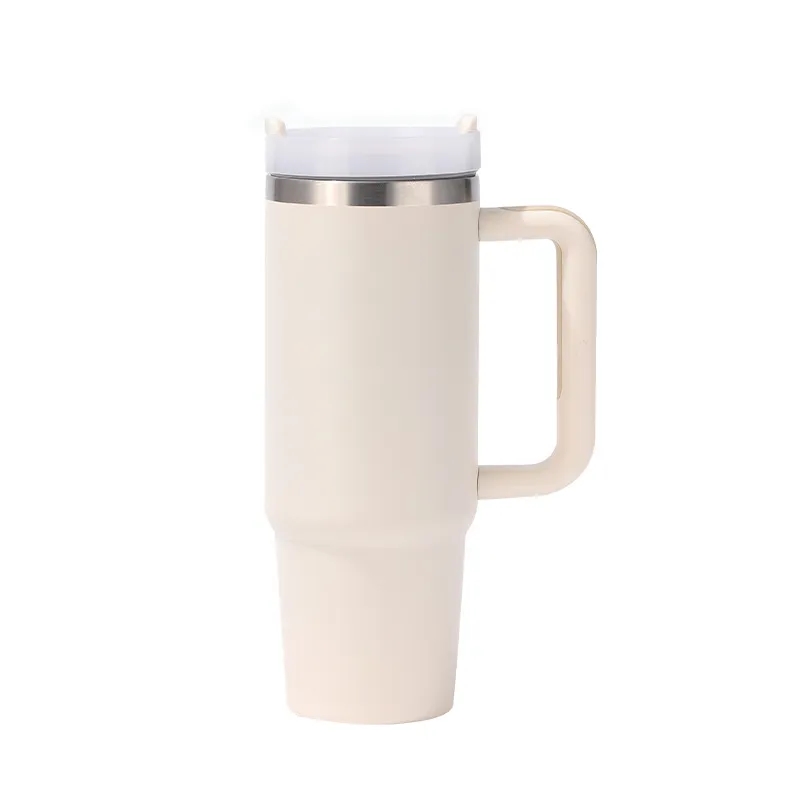30oz Tumbler with Handle and Straw 9