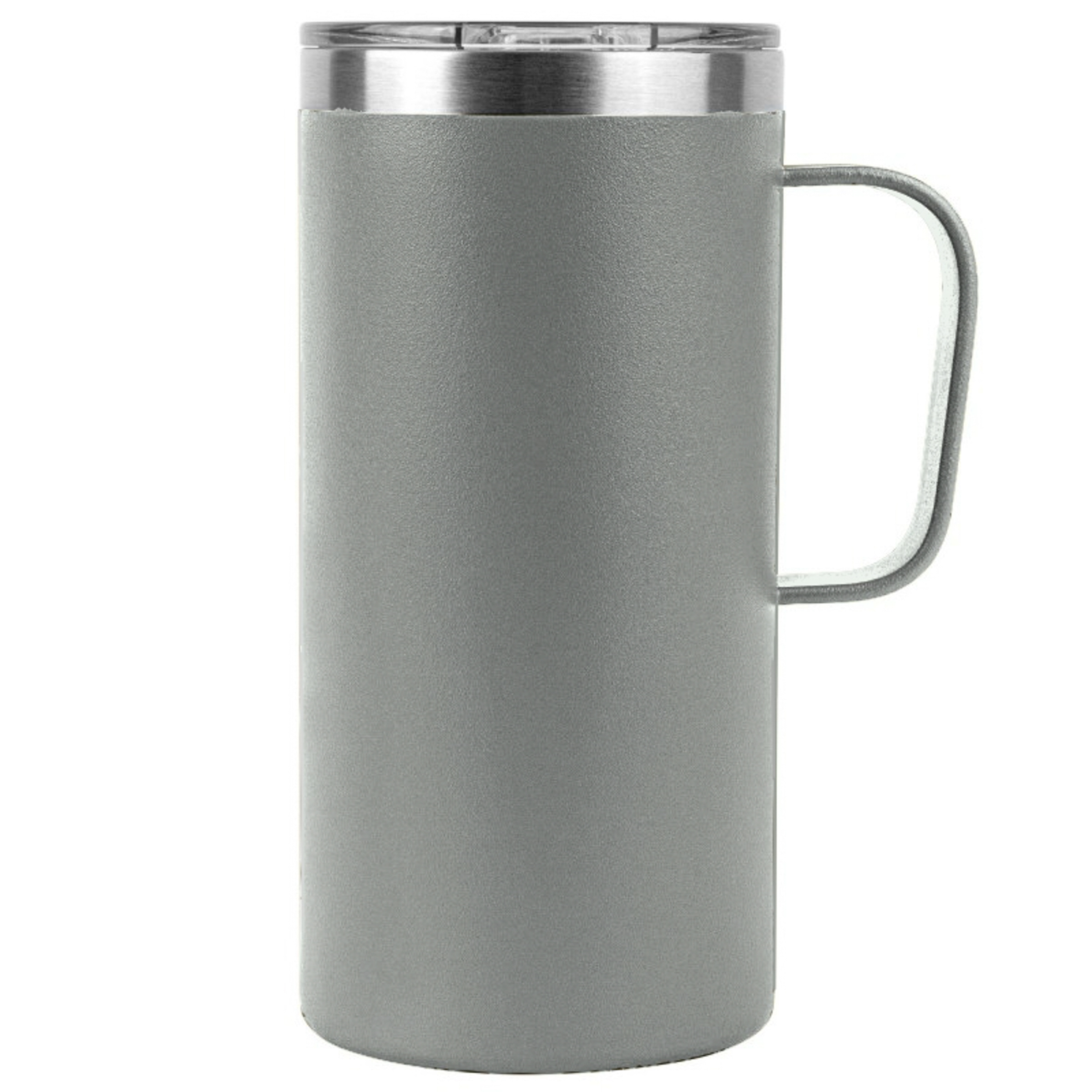 20oz. Stainless Steel Vacuum Travel Mug with Handle 1
