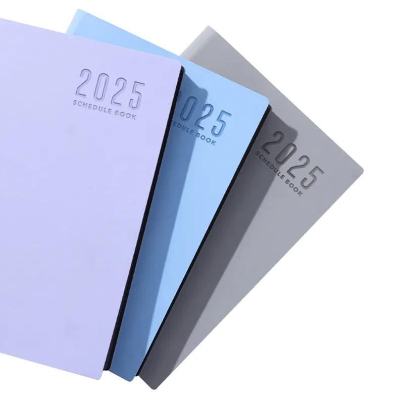 A5 Customized Leather Schedule Book 5