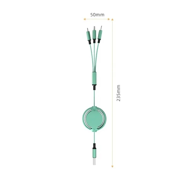 3-In-1 Retractable Multi Charging Cable 17