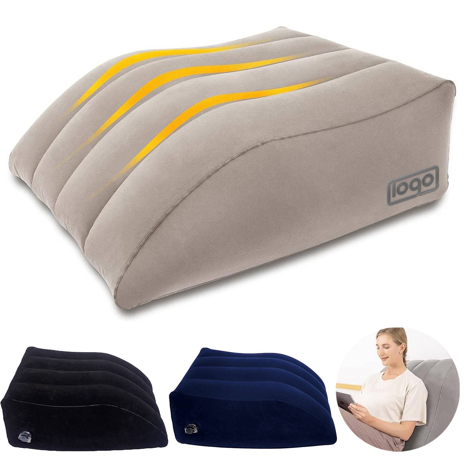 Inflatable Footrest For Relaxation And Fatigue Relief 4