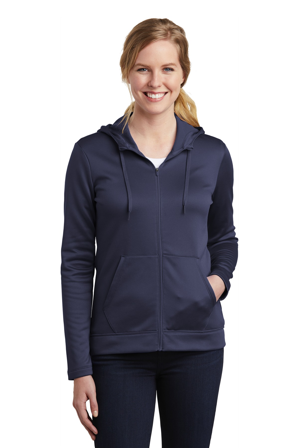 Nike Women's Therma-FIT Full-Zip Fleece Hoodie. NKAH6264 11