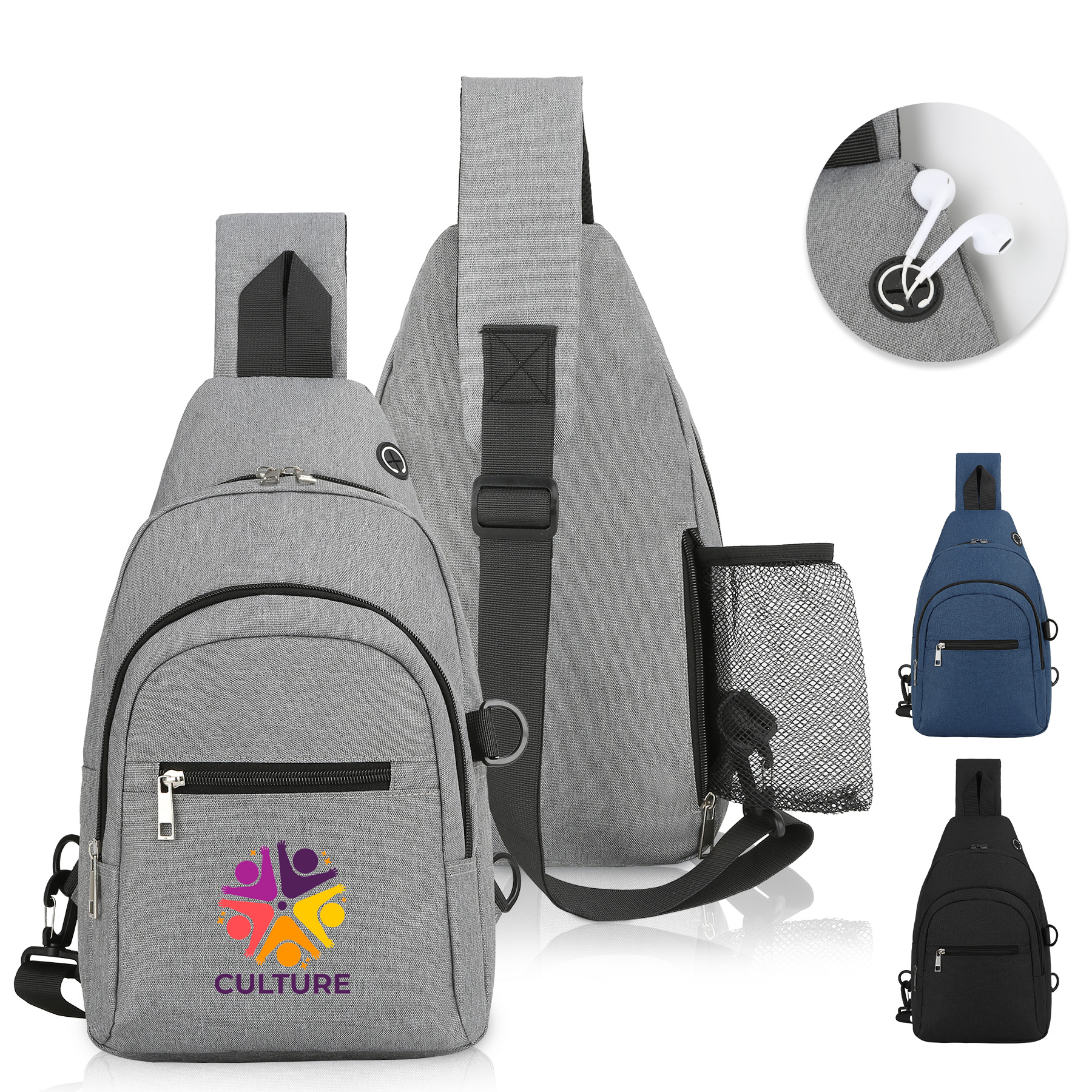 Classic Crossbody Sling Bag Backpack 5
