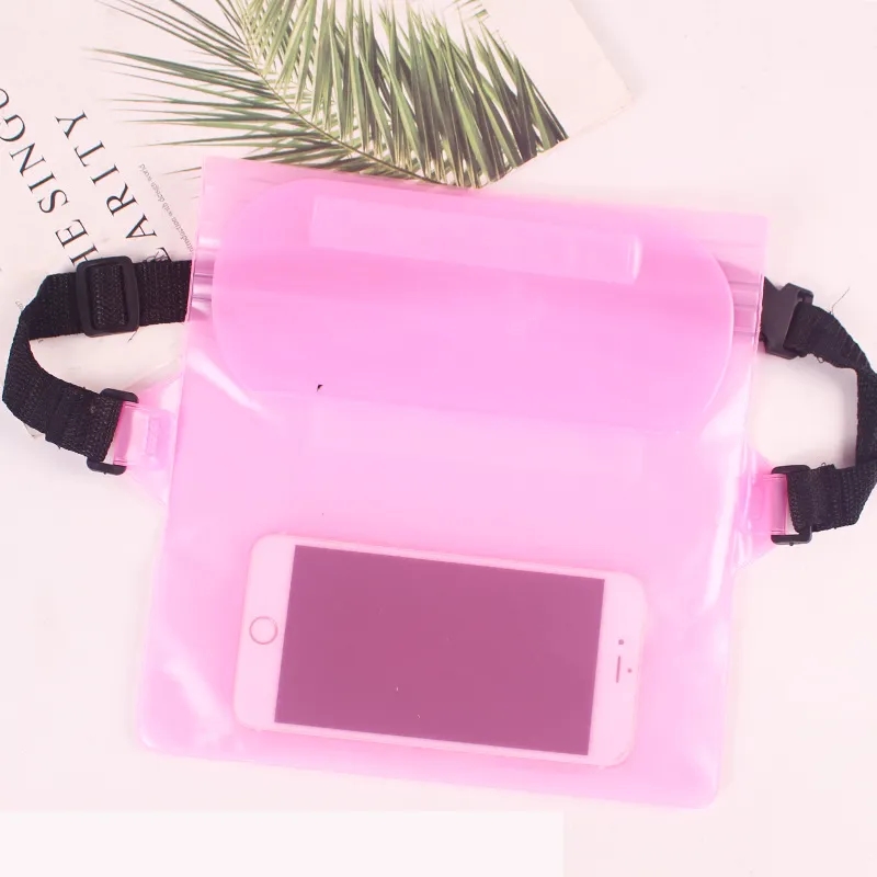 IPX8 Waterproof Phone Pouch with Waist Strap 11