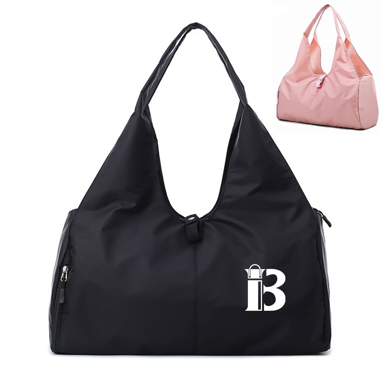 Gym Tote Bag with Shoe Compartment 2
