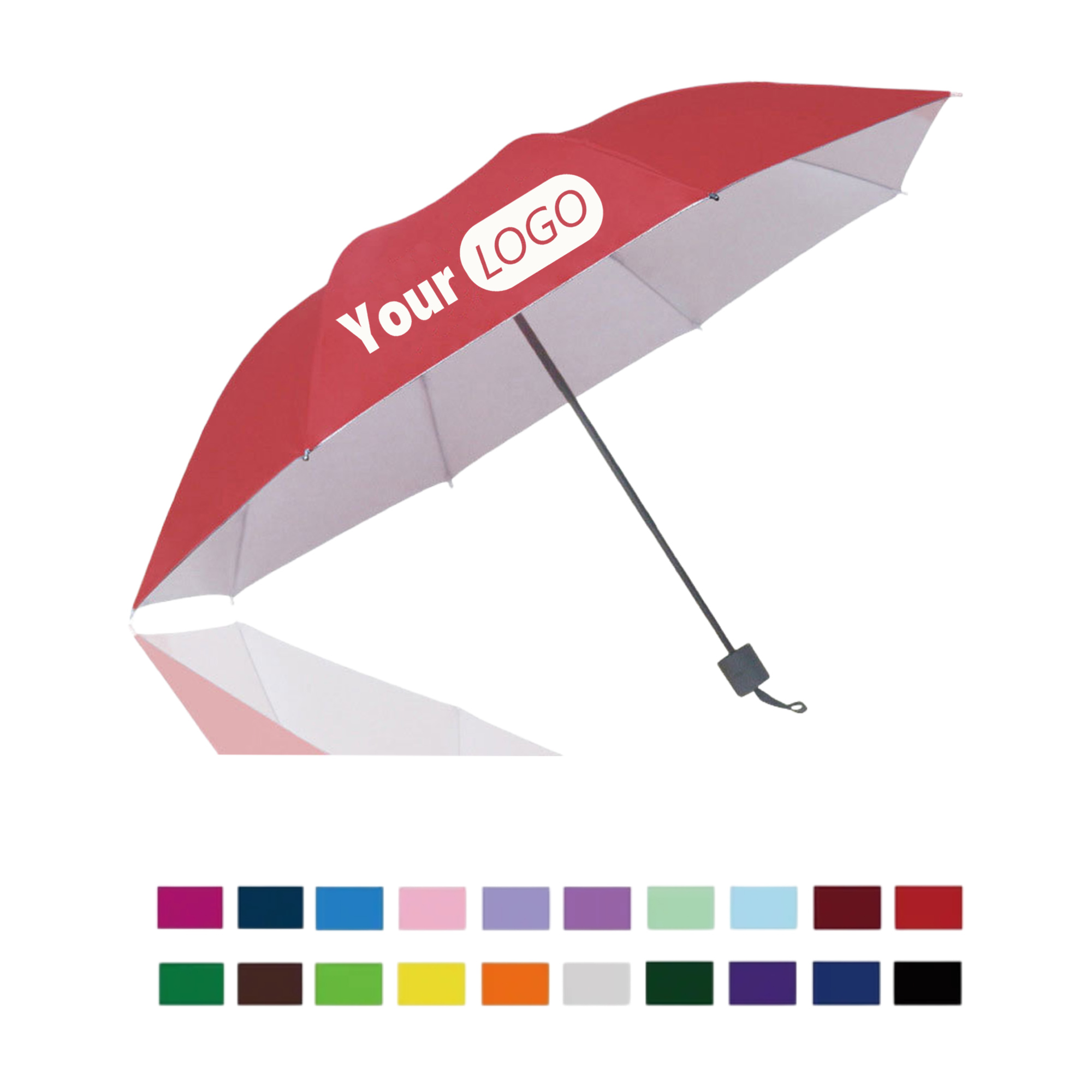 Compact Bright Umbrella for Both Sunny and Rainy Day 1