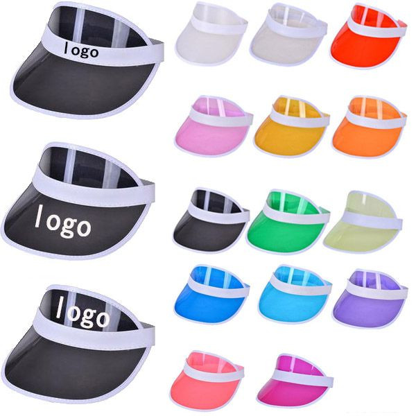 Clear PVC Sun Visors 13