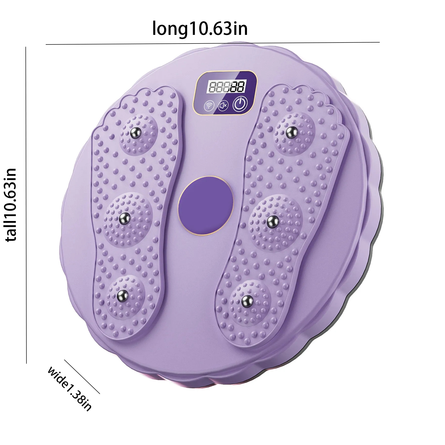 Abs Home fitness waist twisting disc counting 2