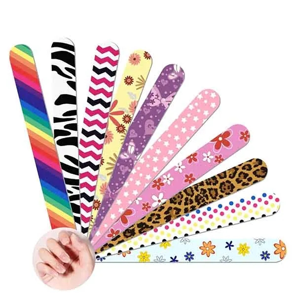 Double Sided Colorful Nail File Strip 5