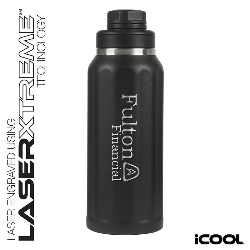 iCOOL® Sedona 32 oz. Double Wall Stainless Steel Water Bottle 18