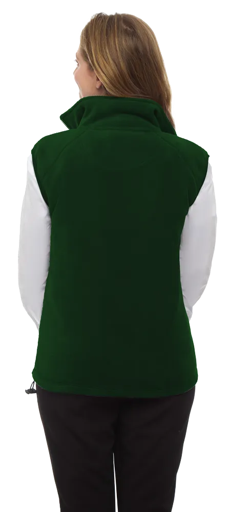 Adult Micro Fleece Zip Front Vest 47