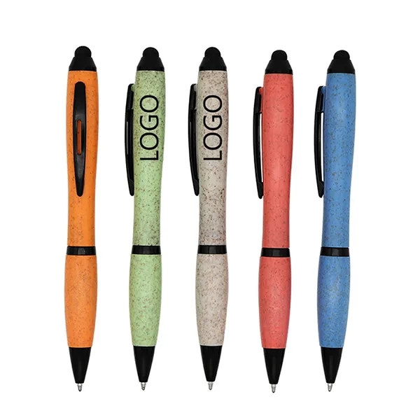 Nash Wheat Straw Ballpoint Stylus Pen 5