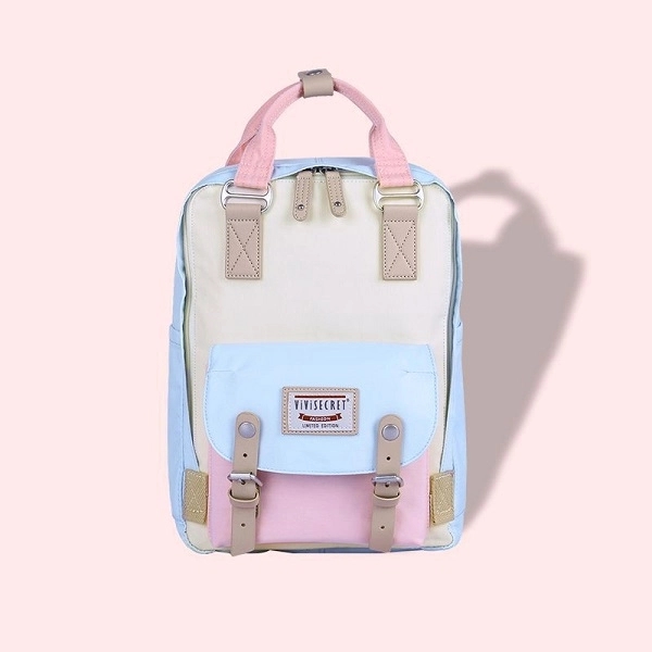 Donut Backpack Student Bag 12