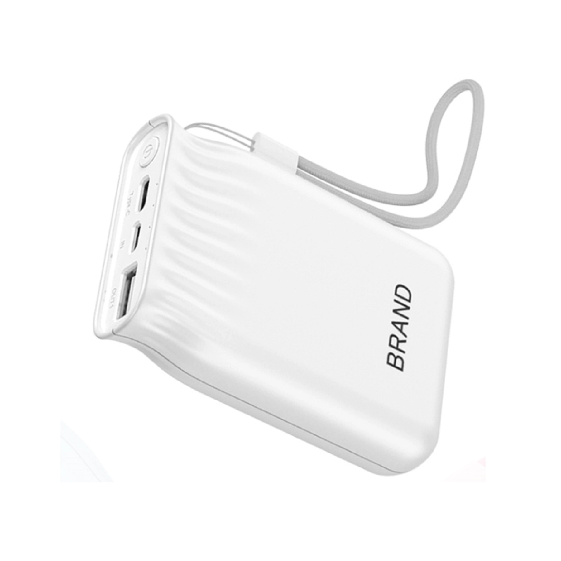 5000mA Sachet Shape Power Bank with Strap 2