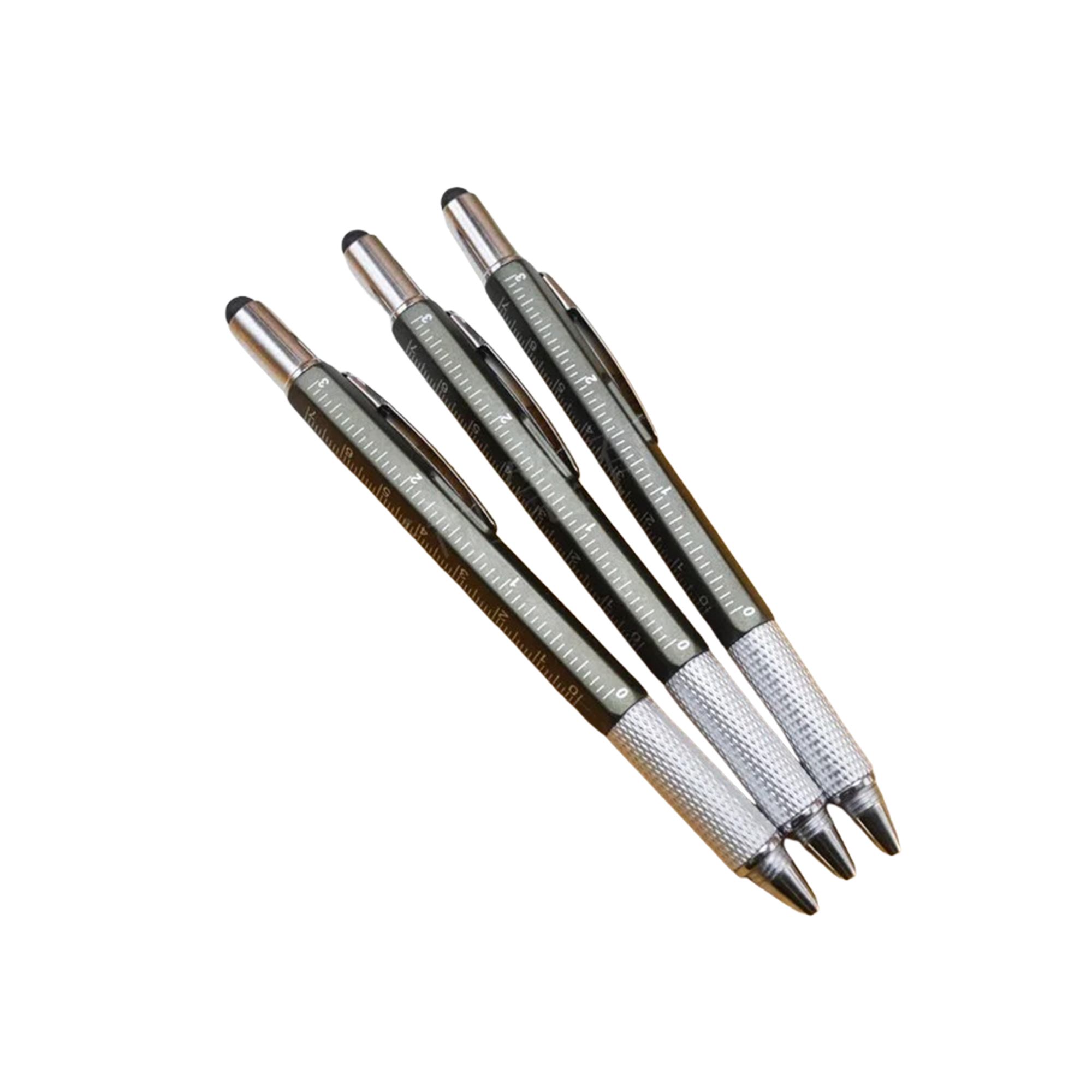 Six Function Multitool Ballpoint Pen With Stylus 8