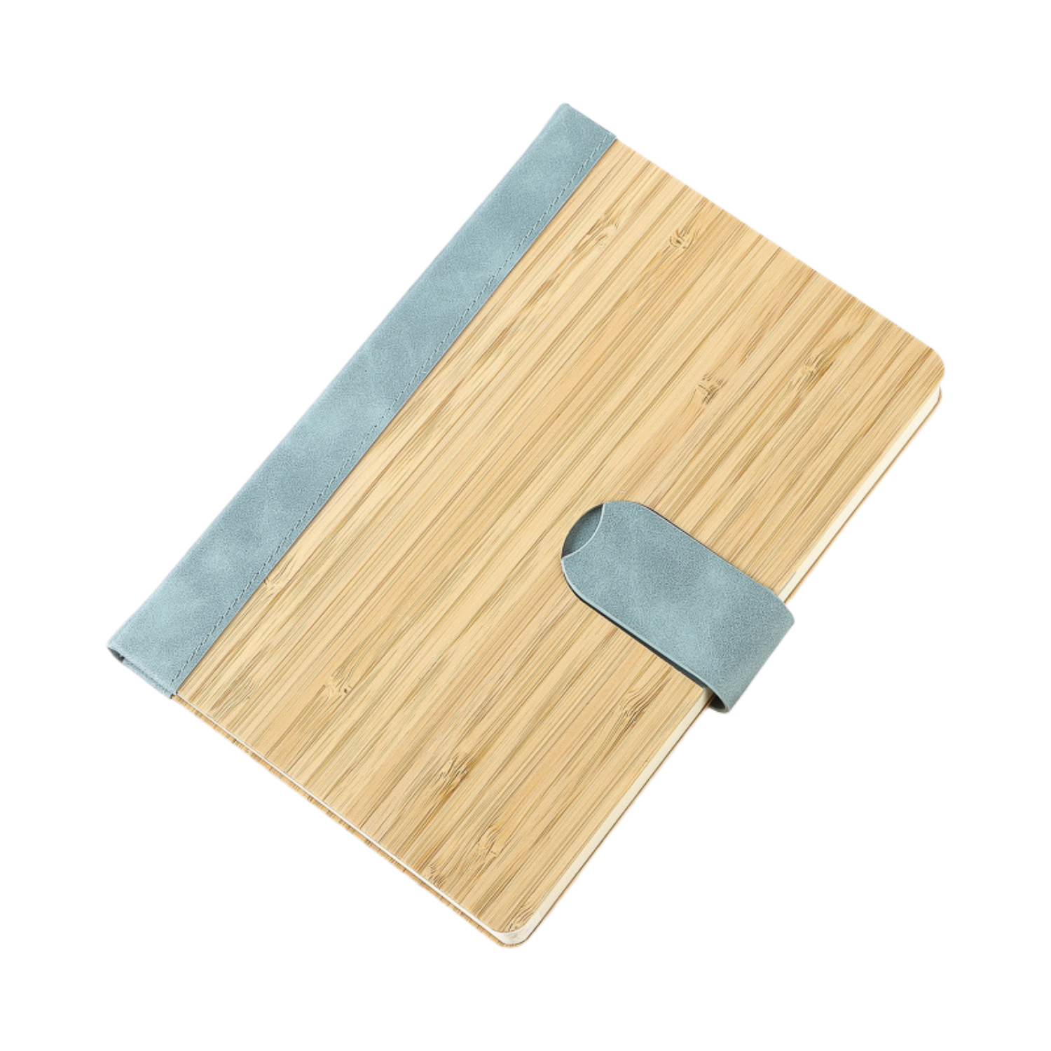 Bamboo Cover Magnetic Closure Notebook 7