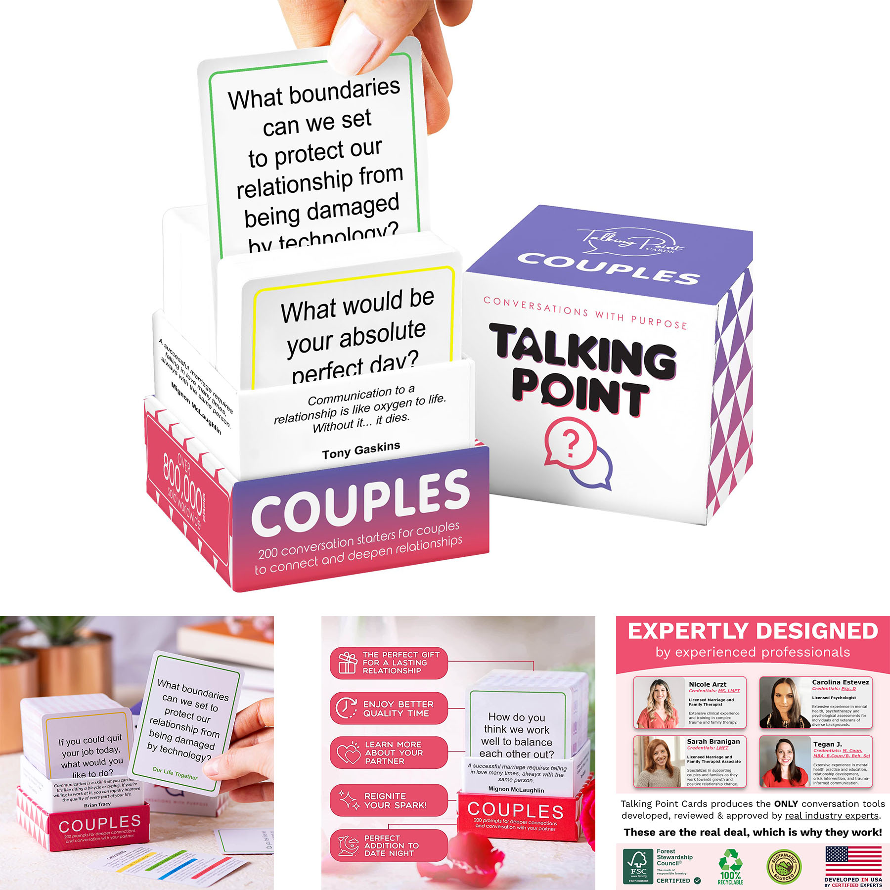 200 Couples Conversation Cards 2