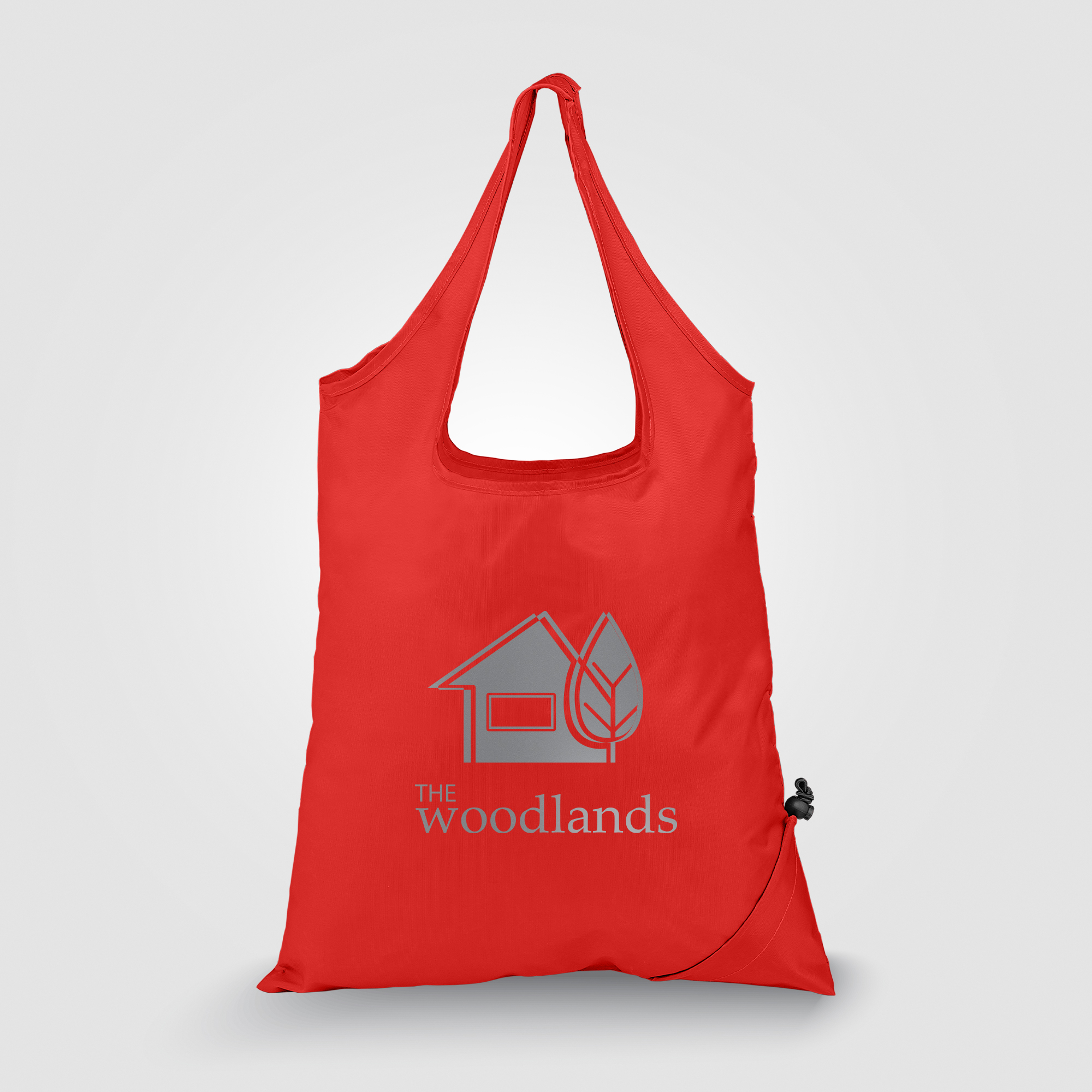 Capri - Foldaway Shopping Tote Bag - 210D Polyester - Metallic imprint 13