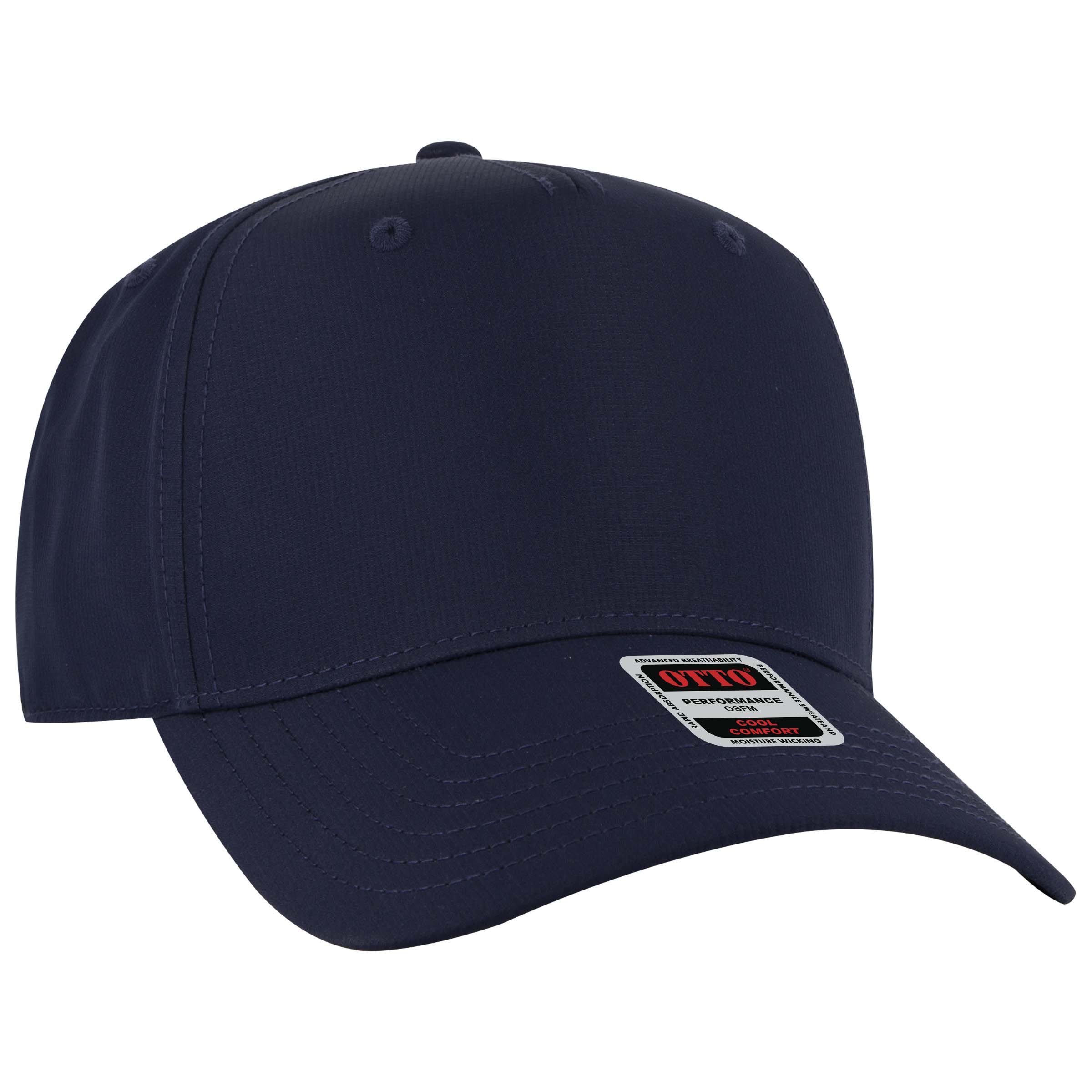 OTTO CAP® 5 Panel Mid Profile Baseball Cap 1