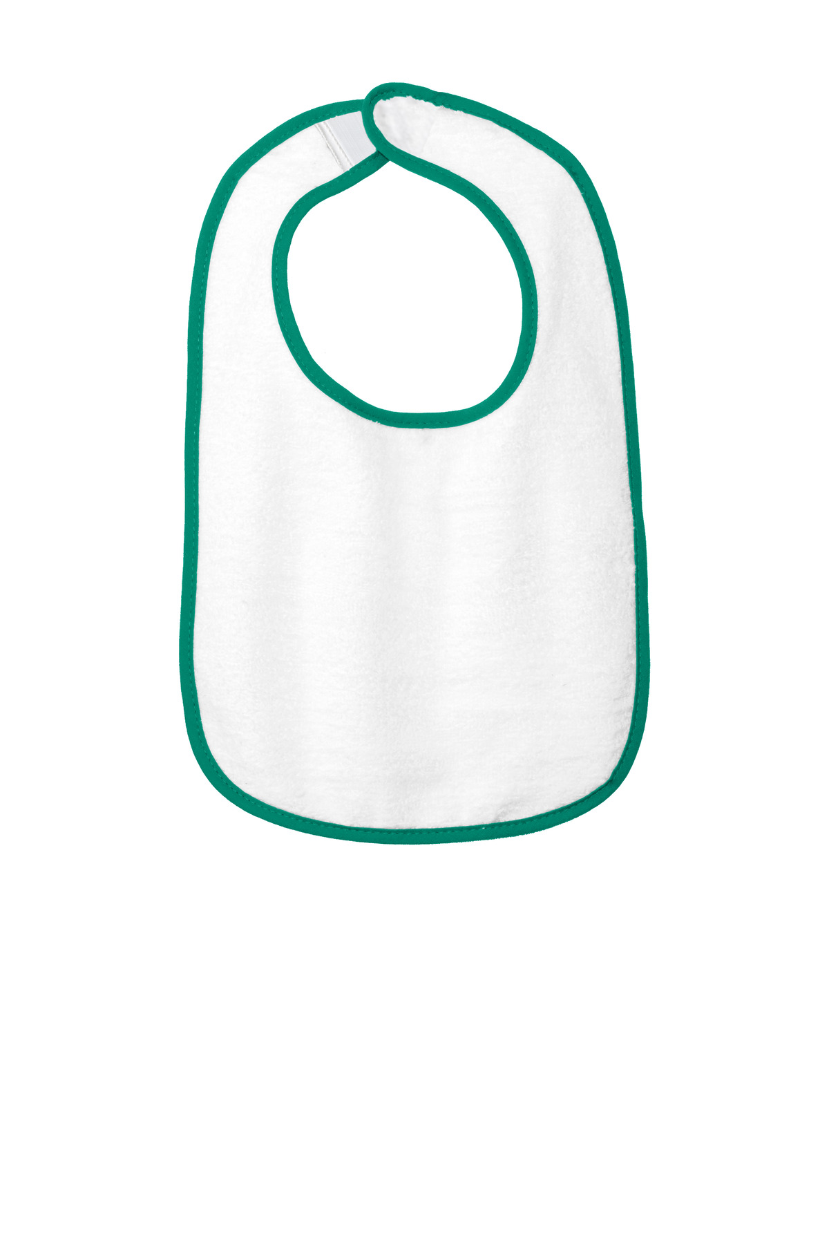 Rabbit Skins Infant Contrast Trim Terry Bib. RS1003 15
