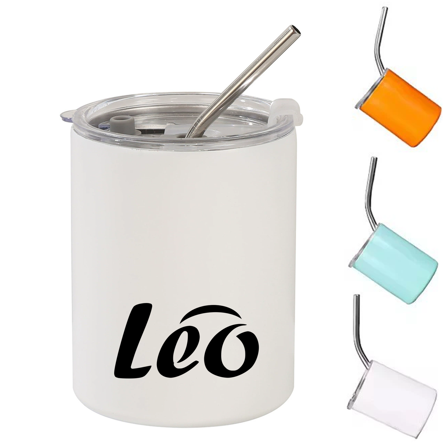 304 stainless steel double-layer 3oz straw insulated cup