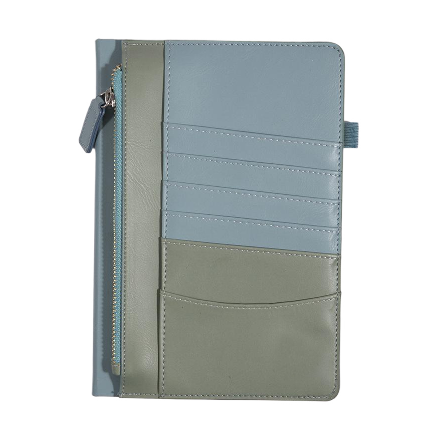 A5 PU Leather Notebook w/ Zipper Pouch 8