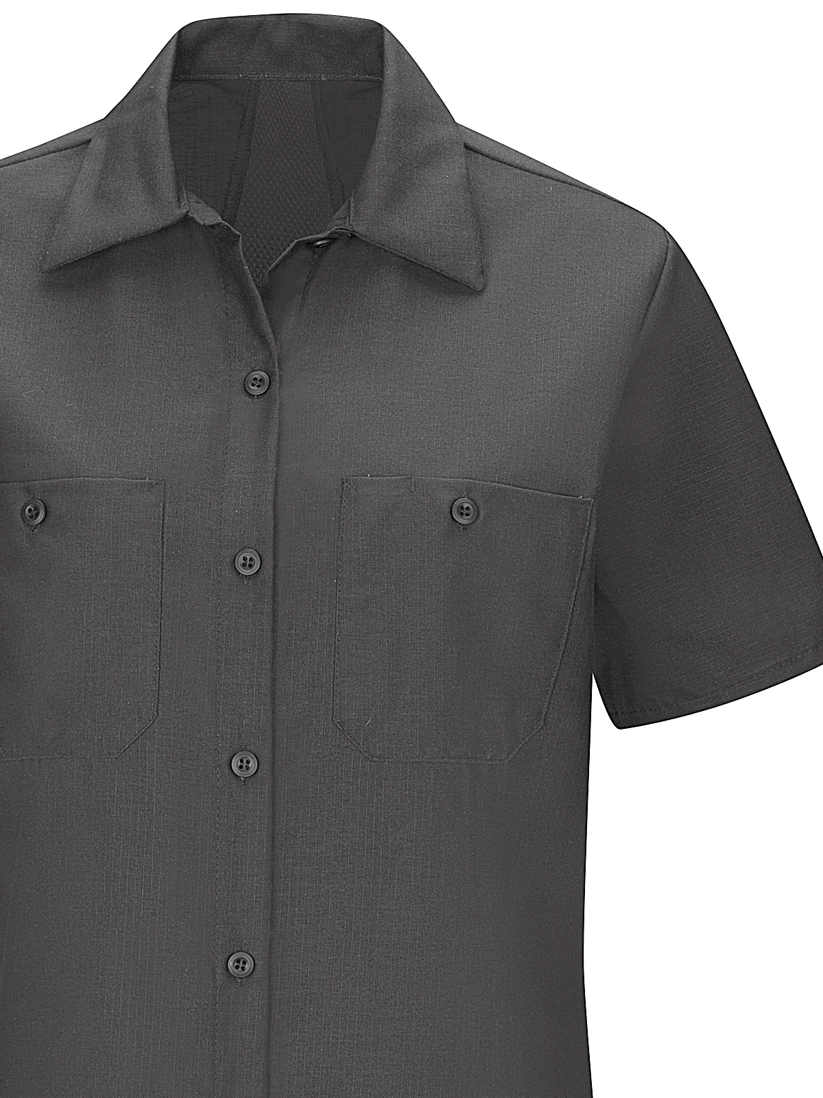 Red Kap Shirts -  Women's Short Sleeve Mimix Work Shirt 6