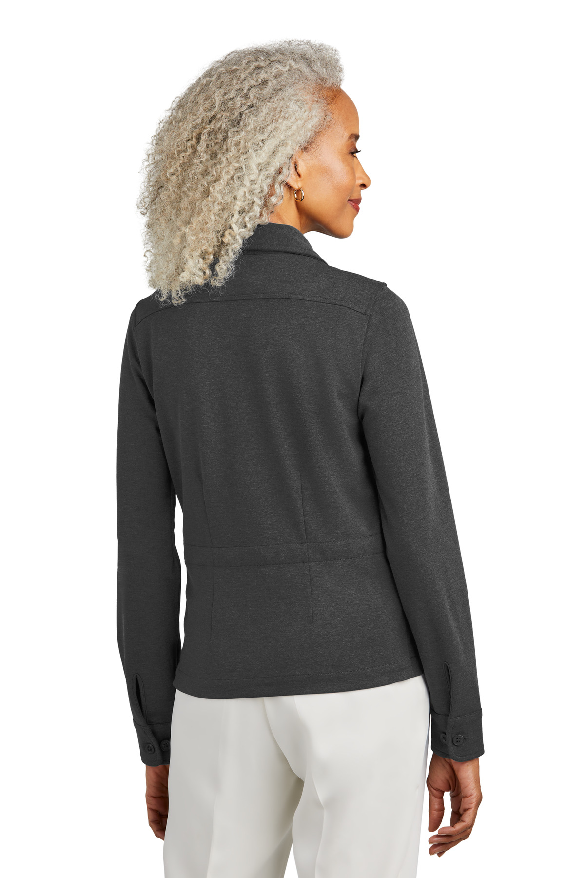 Brooks Brothers Women's Mid-Layer Stretch Button Jacket BB18205 7
