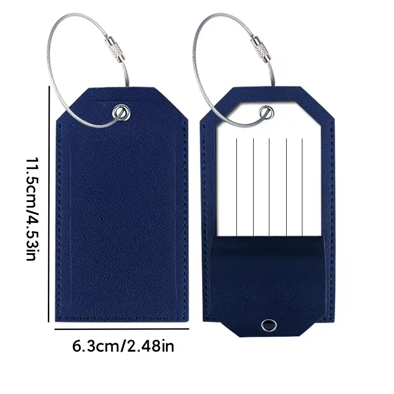 PU Leather Luggage Tag 7